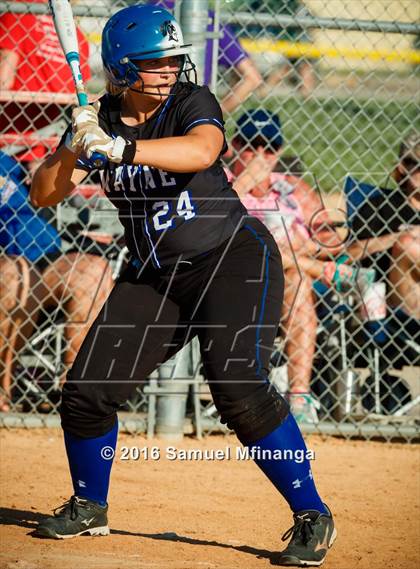 Thumbnail 3 in Wayne vs. Wahoo  (Lincoln Public Schools Softball Classic) photogallery.