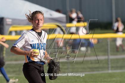 Thumbnail 2 in Wayne vs. Wahoo  (Lincoln Public Schools Softball Classic) photogallery.