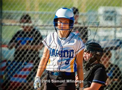 Thumbnail 1 in Wayne vs. Wahoo  (Lincoln Public Schools Softball Classic) photogallery.