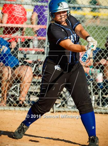 Thumbnail 1 in Wayne vs. Wahoo  (Lincoln Public Schools Softball Classic) photogallery.
