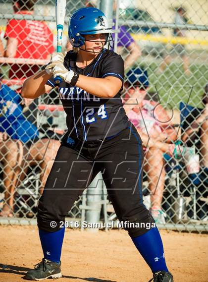 Thumbnail 2 in Wayne vs. Wahoo  (Lincoln Public Schools Softball Classic) photogallery.