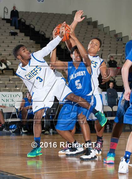 Thumbnail 2 in Buena vs Oakcrest (Boardwalk Basketball Classic) photogallery.