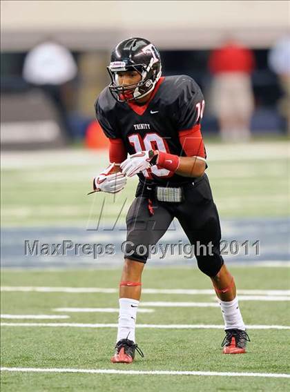 Thumbnail 1 in Trinity vs. Shiloh Christian (Kirk Herbstreit National Kickoff Classic) photogallery.