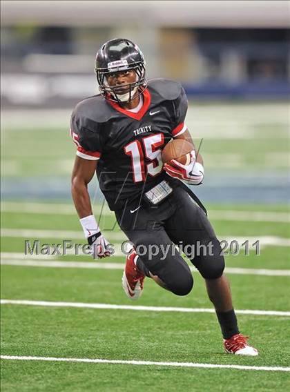 Thumbnail 3 in Trinity vs. Shiloh Christian (Kirk Herbstreit National Kickoff Classic) photogallery.