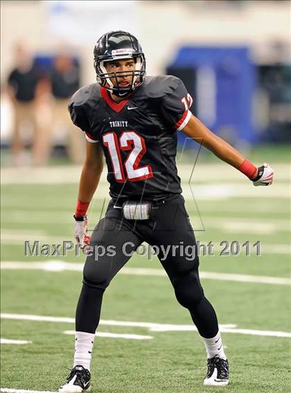 Thumbnail 2 in Trinity vs. Shiloh Christian (Kirk Herbstreit National Kickoff Classic) photogallery.