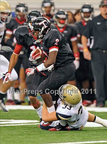 Thumbnail 1 in Trinity vs. Shiloh Christian (Kirk Herbstreit National Kickoff Classic) photogallery.