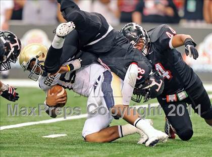 Thumbnail 1 in Trinity vs. Shiloh Christian (Kirk Herbstreit National Kickoff Classic) photogallery.