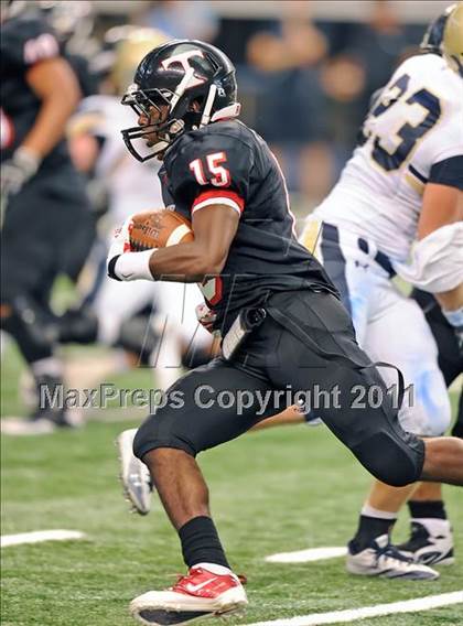 Thumbnail 2 in Trinity vs. Shiloh Christian (Kirk Herbstreit National Kickoff Classic) photogallery.