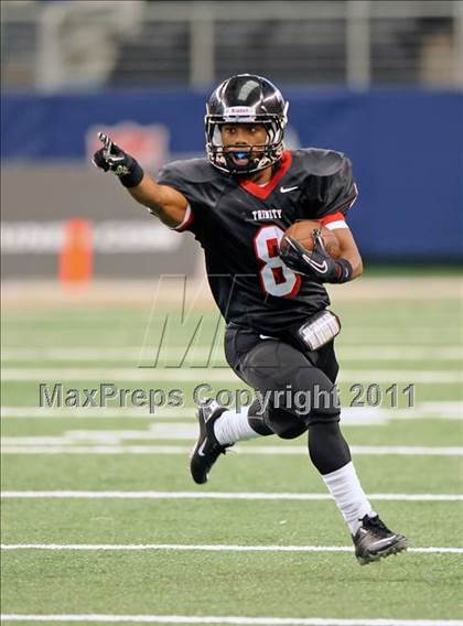 Thumbnail 1 in Trinity vs. Shiloh Christian (Kirk Herbstreit National Kickoff Classic) photogallery.