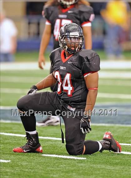Thumbnail 2 in Trinity vs. Shiloh Christian (Kirk Herbstreit National Kickoff Classic) photogallery.