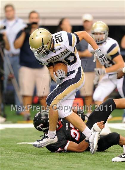 Thumbnail 3 in Trinity vs. Shiloh Christian (Kirk Herbstreit National Kickoff Classic) photogallery.