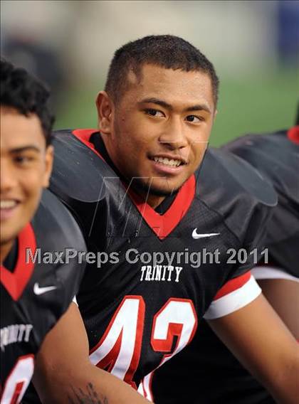 Thumbnail 1 in Trinity vs. Shiloh Christian (Kirk Herbstreit National Kickoff Classic) photogallery.
