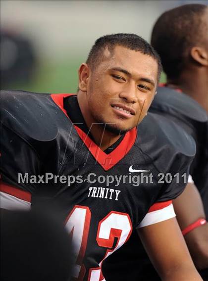 Thumbnail 3 in Trinity vs. Shiloh Christian (Kirk Herbstreit National Kickoff Classic) photogallery.