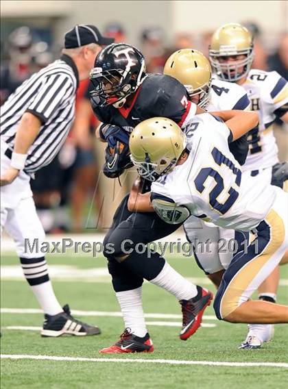 Thumbnail 1 in Trinity vs. Shiloh Christian (Kirk Herbstreit National Kickoff Classic) photogallery.