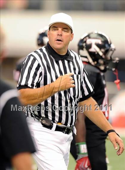 Thumbnail 3 in Trinity vs. Shiloh Christian (Kirk Herbstreit National Kickoff Classic) photogallery.