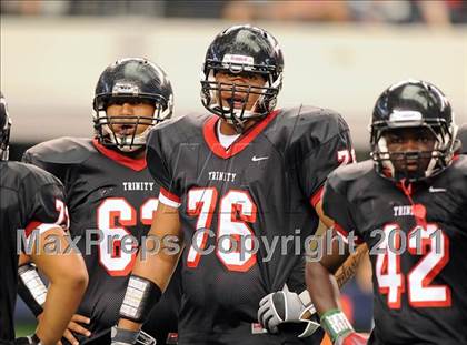 Thumbnail 3 in Trinity vs. Shiloh Christian (Kirk Herbstreit National Kickoff Classic) photogallery.