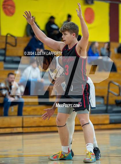 Thumbnail 1 in Cornerstone Christian vs. Campolindo (Stonebarger Tournament) photogallery.