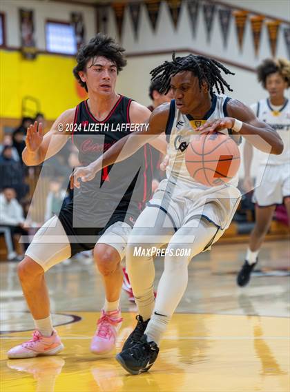 Thumbnail 2 in Cornerstone Christian vs. Campolindo (Stonebarger Tournament) photogallery.