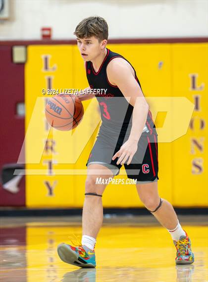 Thumbnail 2 in Cornerstone Christian vs. Campolindo (Stonebarger Tournament) photogallery.