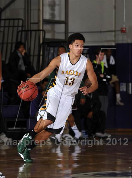 Thumbnail 1 in Grant vs. Eisenhower (St. Hope Elite Hoops Classic) photogallery.
