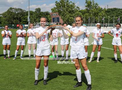 Thumbnail 1 in Notre Dame vs. Visitation Academy (MSHSAA Class 2 Championship) photogallery.