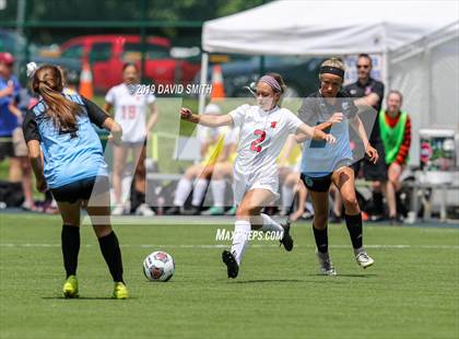Thumbnail 2 in Notre Dame vs. Visitation Academy (MSHSAA Class 2 Championship) photogallery.