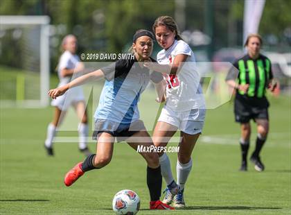 Thumbnail 2 in Notre Dame vs. Visitation Academy (MSHSAA Class 2 Championship) photogallery.