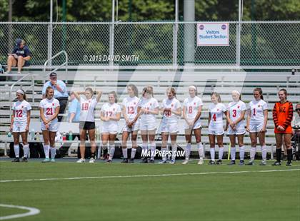 Thumbnail 2 in Notre Dame vs. Visitation Academy (MSHSAA Class 2 Championship) photogallery.