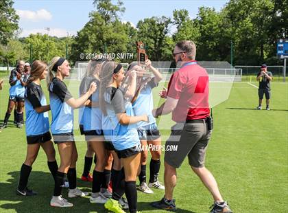 Thumbnail 2 in Notre Dame vs. Visitation Academy (MSHSAA Class 2 Championship) photogallery.