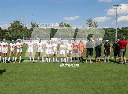 Thumbnail 2 in Notre Dame vs. Visitation Academy (MSHSAA Class 2 Championship) photogallery.
