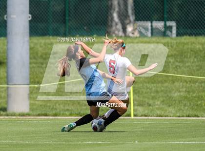 Thumbnail 3 in Notre Dame vs. Visitation Academy (MSHSAA Class 2 Championship) photogallery.