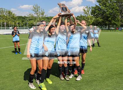 Thumbnail 1 in Notre Dame vs. Visitation Academy (MSHSAA Class 2 Championship) photogallery.