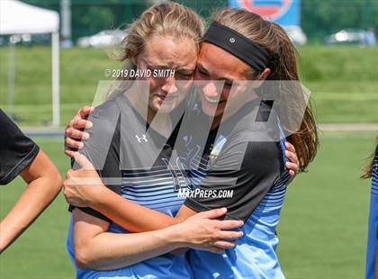 Thumbnail 2 in Notre Dame vs. Visitation Academy (MSHSAA Class 2 Championship) photogallery.