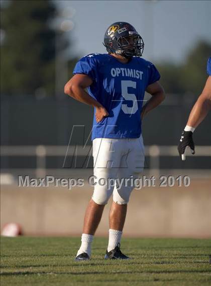 Thumbnail 2 in Sacramento Optimist All-Star Game photogallery.