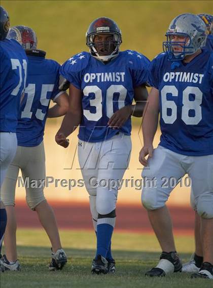 Thumbnail 2 in Sacramento Optimist All-Star Game photogallery.