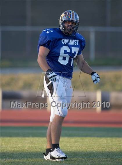 Thumbnail 2 in Sacramento Optimist All-Star Game photogallery.