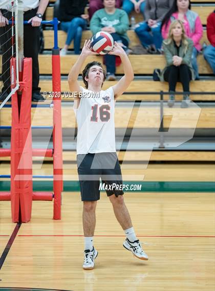 Thumbnail 1 in North Central Boys Volleyball (Extending the Season) photogallery.