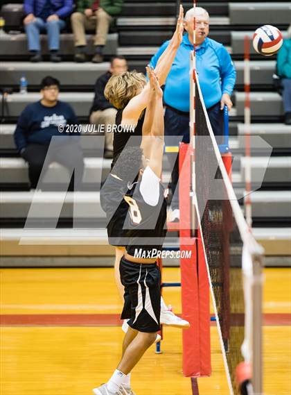 Thumbnail 3 in North Central Boys Volleyball (Extending the Season) photogallery.