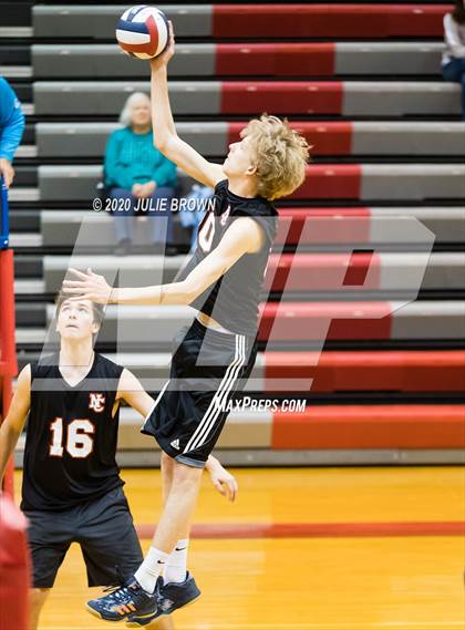Thumbnail 2 in North Central Boys Volleyball (Extending the Season) photogallery.