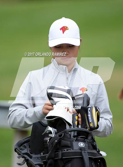 Thumbnail 1 in CIF SDS Girls Golf Championships (Day 1) photogallery.