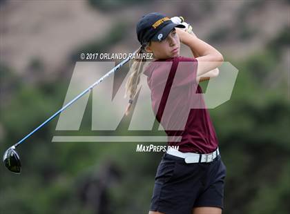 Thumbnail 2 in CIF SDS Girls Golf Championships (Day 1) photogallery.