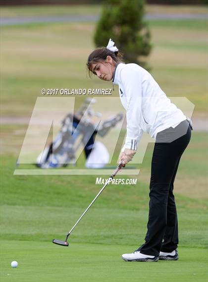 Thumbnail 1 in CIF SDS Girls Golf Championships (Day 1) photogallery.