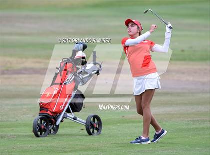 Thumbnail 2 in CIF SDS Girls Golf Championships (Day 1) photogallery.