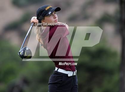 Thumbnail 2 in CIF SDS Girls Golf Championships (Day 1) photogallery.