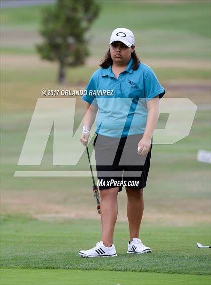 Thumbnail 2 in CIF SDS Girls Golf Championships (Day 1) photogallery.