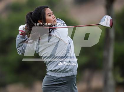 Thumbnail 3 in CIF SDS Girls Golf Championships (Day 1) photogallery.