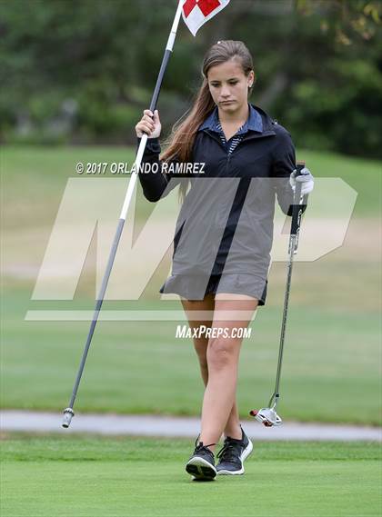 Thumbnail 1 in CIF SDS Girls Golf Championships (Day 1) photogallery.