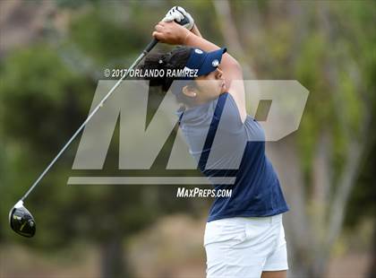 Thumbnail 2 in CIF SDS Girls Golf Championships (Day 1) photogallery.
