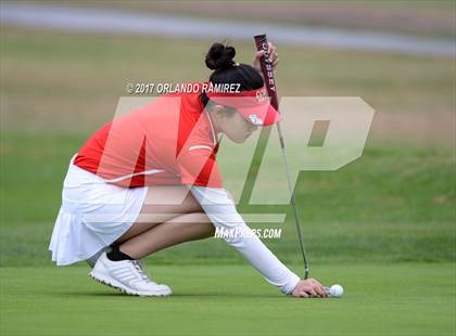 Thumbnail 2 in CIF SDS Girls Golf Championships (Day 1) photogallery.