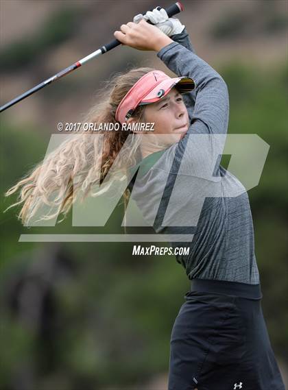 Thumbnail 2 in CIF SDS Girls Golf Championships (Day 1) photogallery.